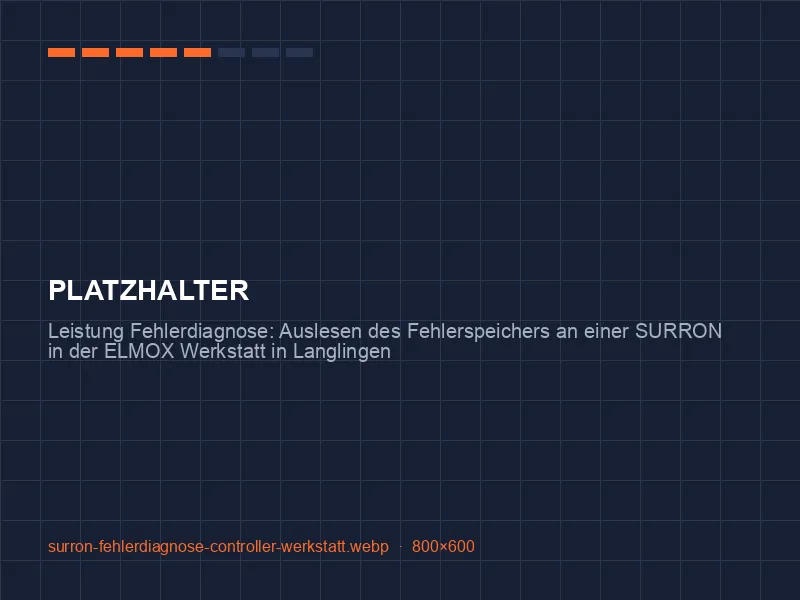 Auslesen des Fehlerspeichers an einer SURRON in der ELMOX Werkstatt in Langlingen